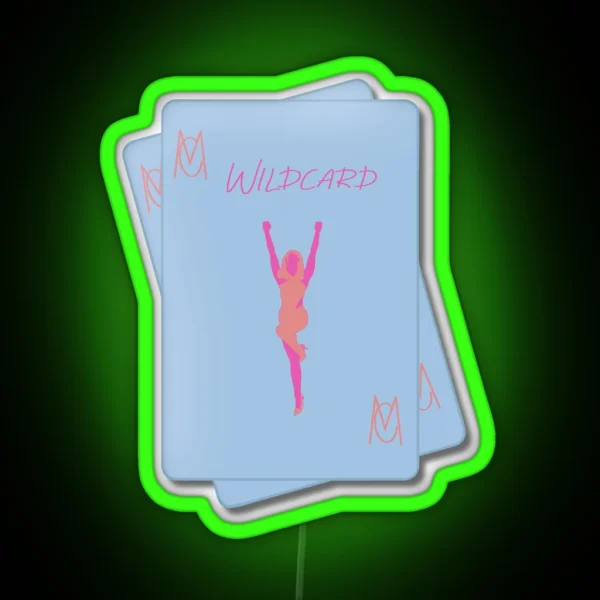 Wildcard Miley Cyrus RGB Neon Sign