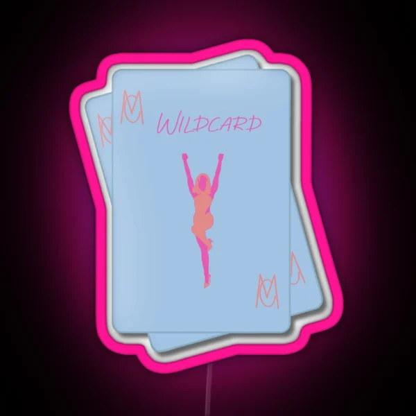 Wildcard Miley Cyrus RGB Neon Sign