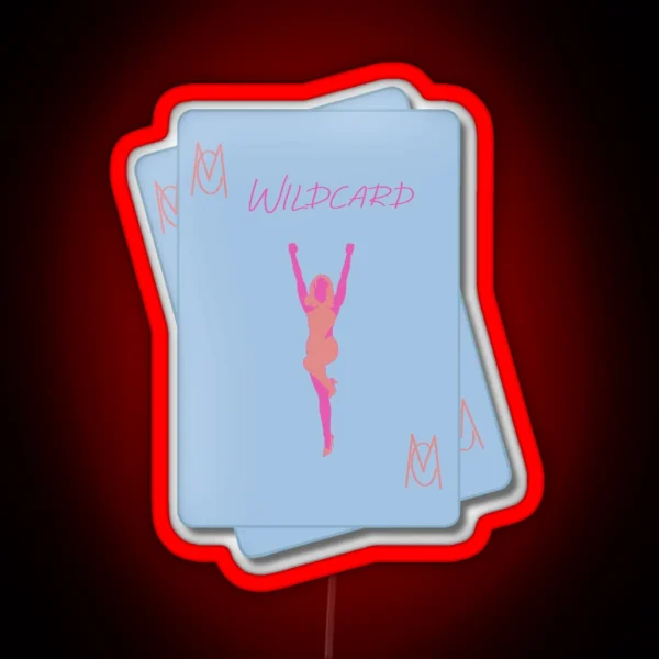Wildcard Miley Cyrus RGB Neon Sign