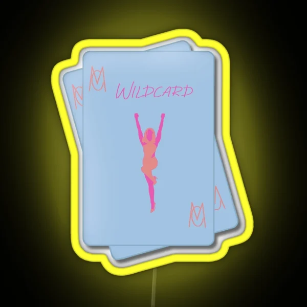 Wildcard Miley Cyrus RGB Neon Sign