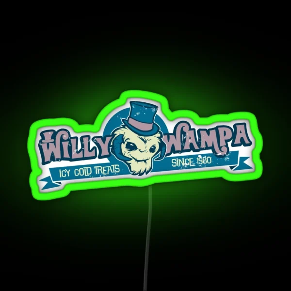 Willy Wampa RGB Neon Sign