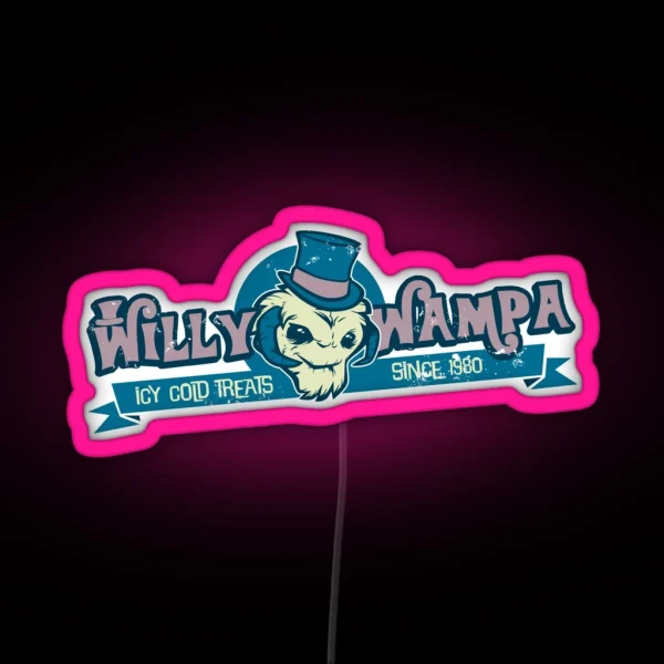 Willy Wampa RGB Neon Sign