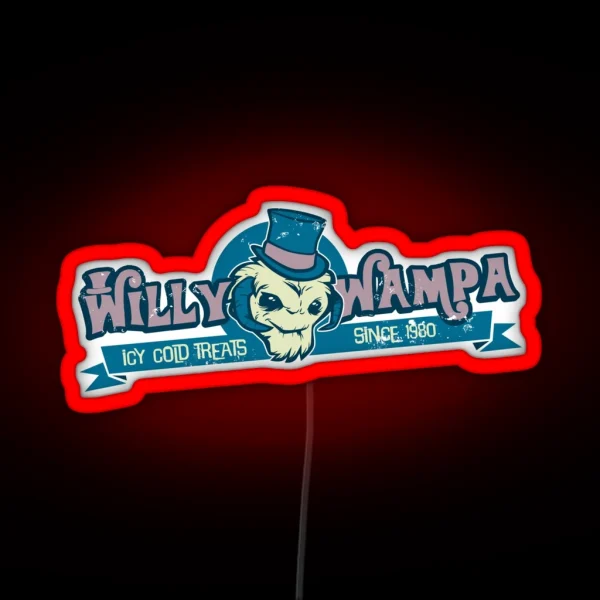 Willy Wampa RGB Neon Sign