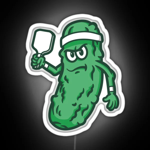 Willy Whackers Pickleball RGB Neon Sign