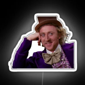 Willy Wonka RGB Neon Sign