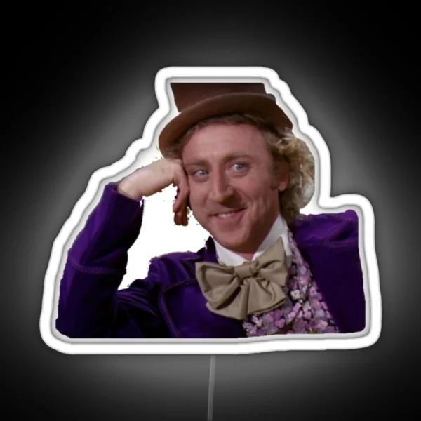 Willy Wonka RGB Neon Sign