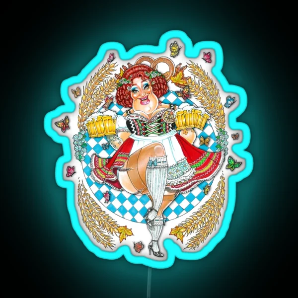 Wilma Fest RGB Neon Sign
