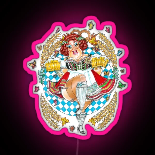 Wilma Fest RGB Neon Sign