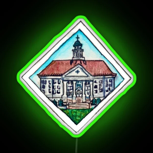 Wilson Hall RGB Neon Sign