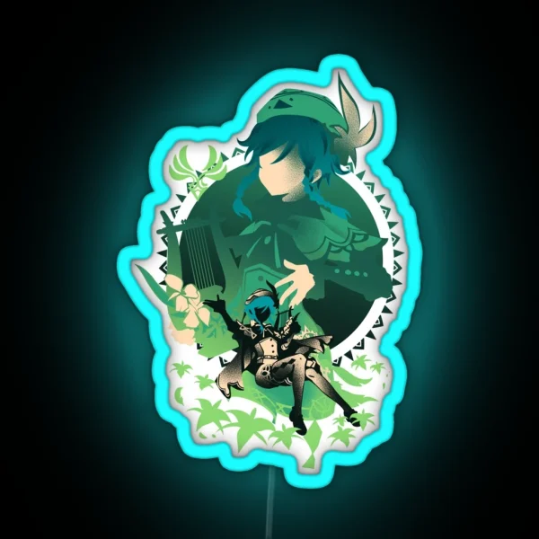 Windborne Bard Venti RGB Neon Sign
