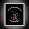 RGB neon bar decoration signs for wine and beverage specialists