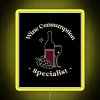 RGB LED wine bar decoration with customizable neon light signage