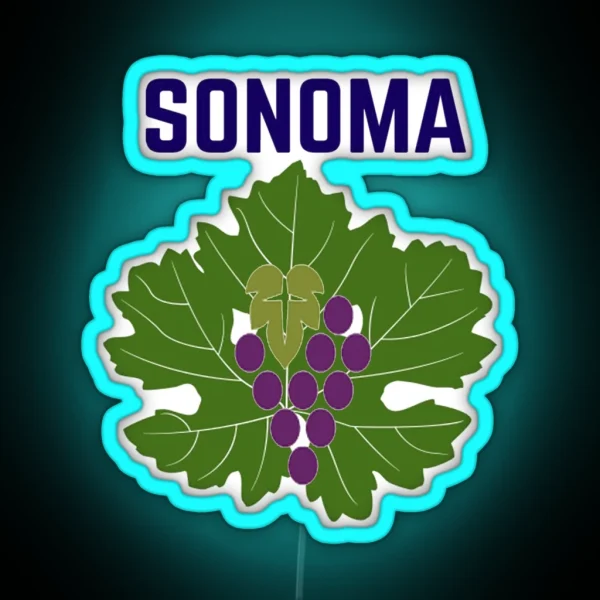 Wine Country RGB Neon Sign