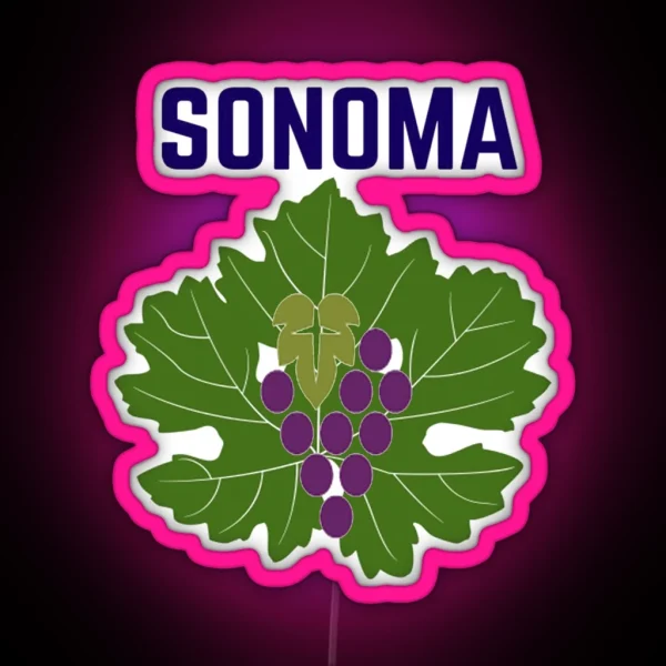 Wine Country RGB Neon Sign