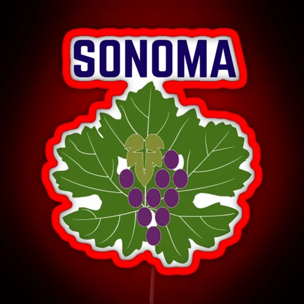 Wine Country RGB Neon Sign