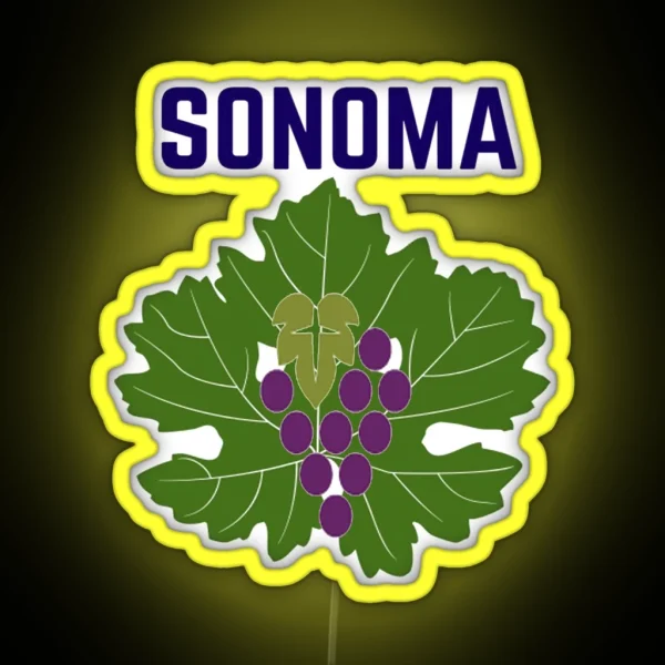 Wine Country RGB Neon Sign