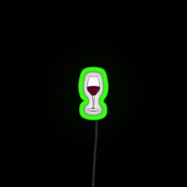 Wine Glass Led RGB Neon Sign