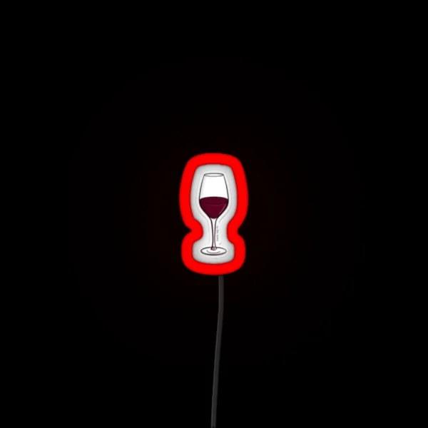 Wine Glass Led RGB Neon Sign