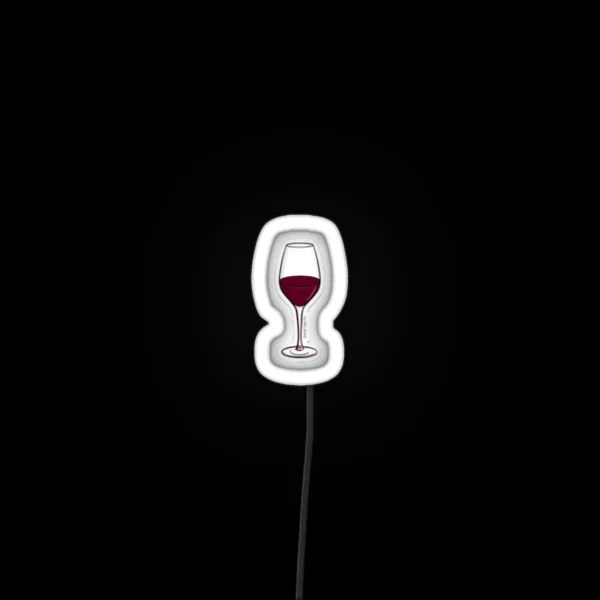 Wine Glass Led RGB Neon Sign