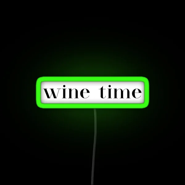 Wine RGB Neon Sign