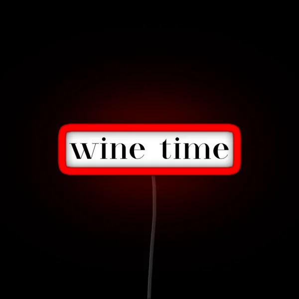 Wine RGB Neon Sign