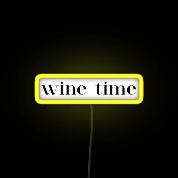 Wine RGB Neon Sign