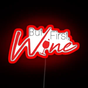 Wine RGB Neon Sign