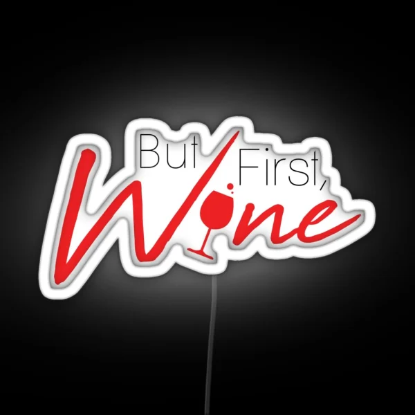 Wine RGB Neon Sign