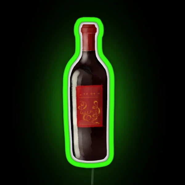 Wine RGB Neon Sign