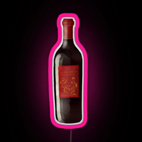 Wine RGB Neon Sign