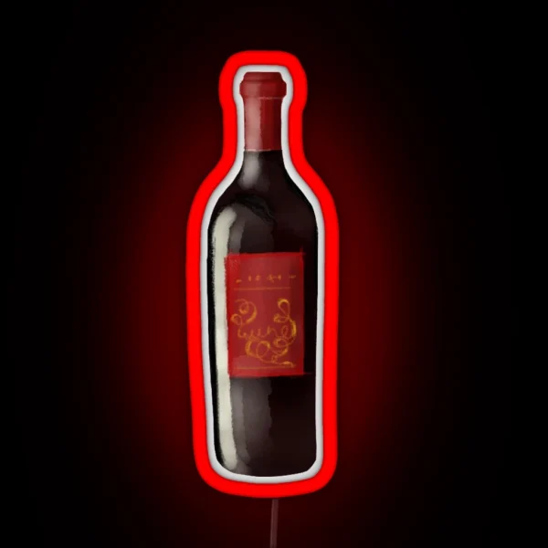 Wine RGB Neon Sign