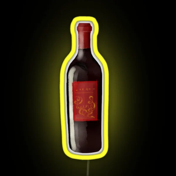 Wine RGB Neon Sign