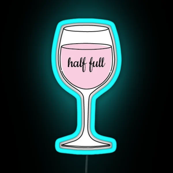 Wine RGB Neon Sign