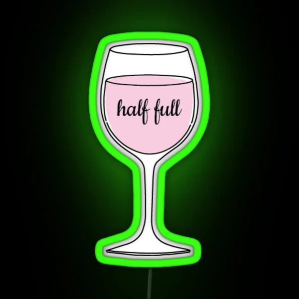 Wine RGB Neon Sign