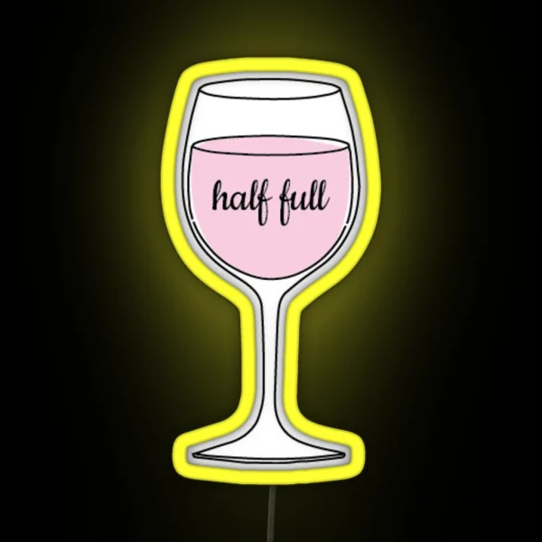 Wine RGB Neon Sign