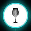 Neon true crime enthusiast decor for wine lover investigators home