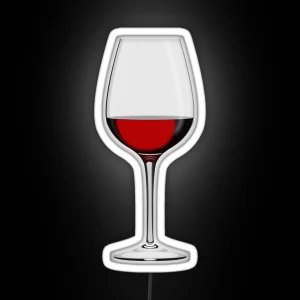 Wineglass RGB Neon Sign