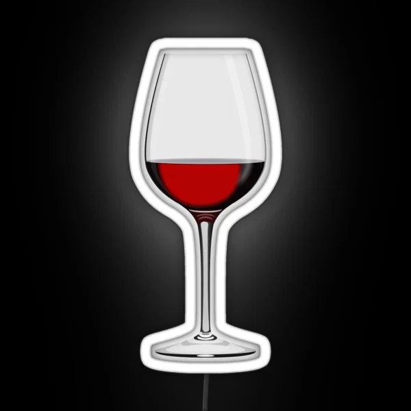 Wineglass RGB Neon Sign