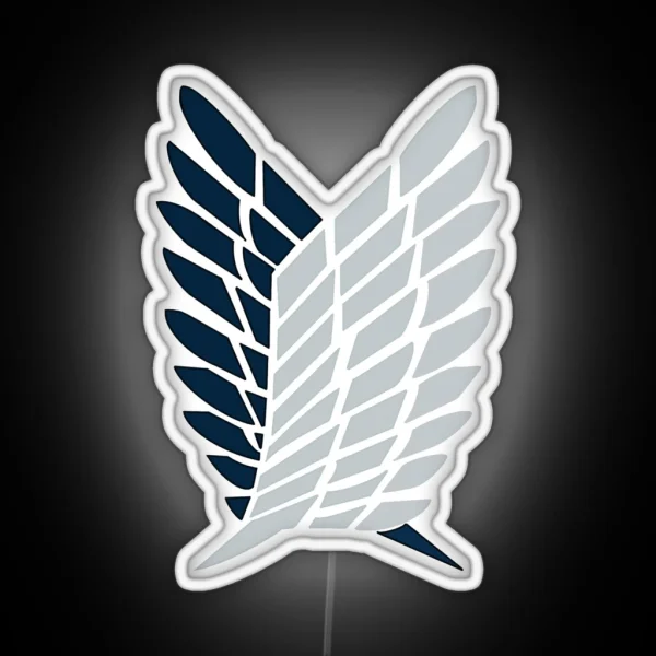 Wings Of Freedom From Attack On Taitn RGB Neon Sign