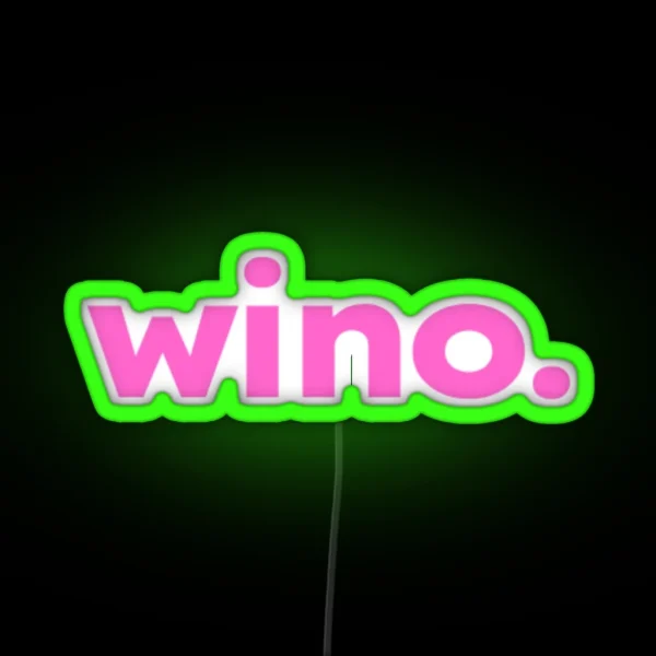 Wino RGB Neon Sign