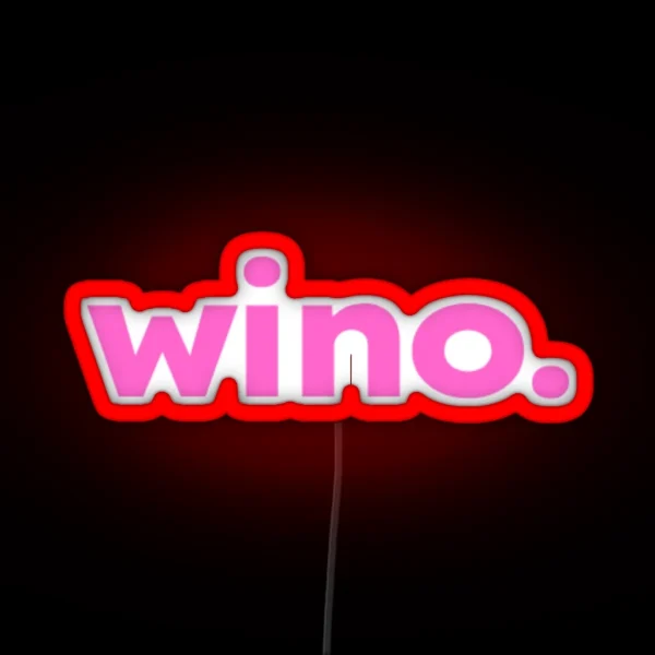 Wino RGB Neon Sign