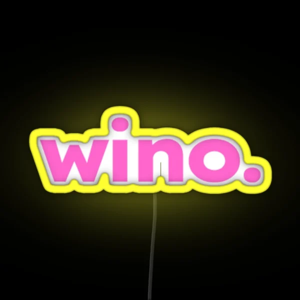 Wino RGB Neon Sign