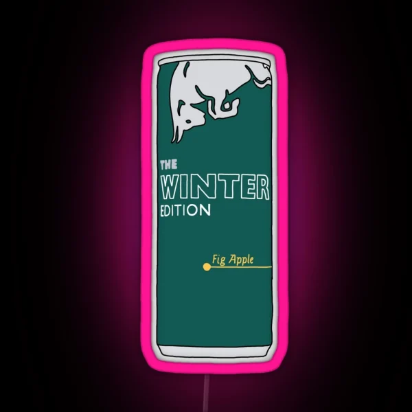 Winter Edition Aesthetic RGB Neon Sign