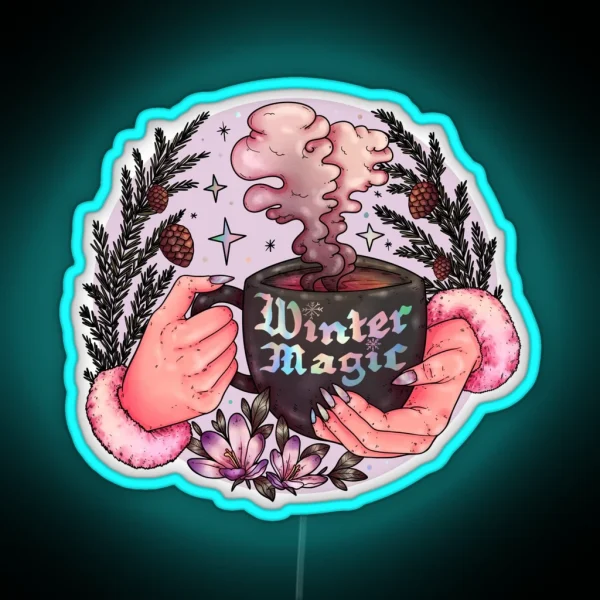 Winter Magic RGB Neon Sign