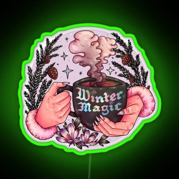 Winter Magic RGB Neon Sign