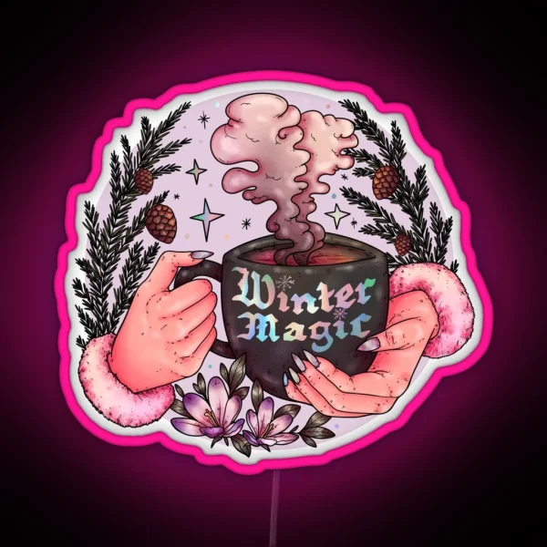 Winter Magic RGB Neon Sign