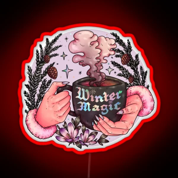 Winter Magic RGB Neon Sign