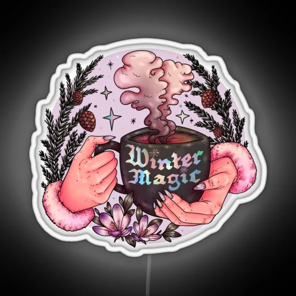 Winter Magic RGB Neon Sign