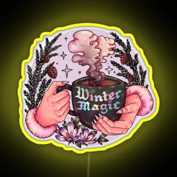 Winter Magic RGB Neon Sign