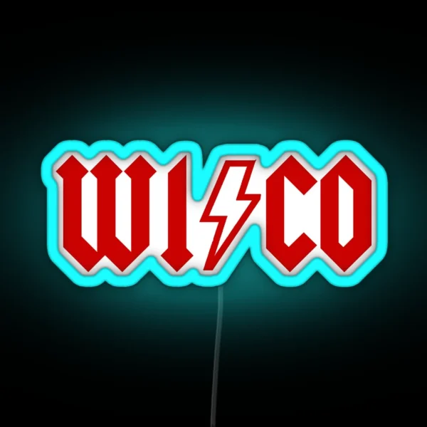 Wisco Acdc RGB Neon Sign